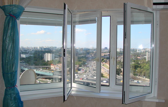 Алюминиевые окна со стеклопакетами