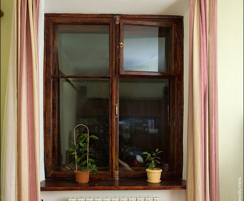 Пример реставрации деревянного окна своими руками
