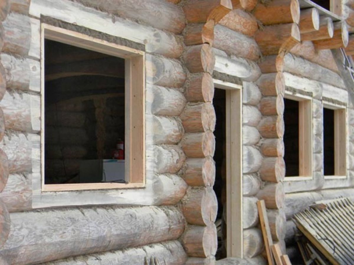 ​Обсада, или окосячка окна деревянного дома. Конструкция, установка 3134