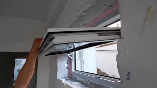 Супер фурнитура для окон, окно Rehau Geneo с алюминиевой накладкой